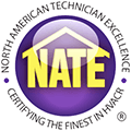 BELOMAN Technicians are NATE Certified