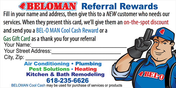 BELOMAN Referral Rewards Card
